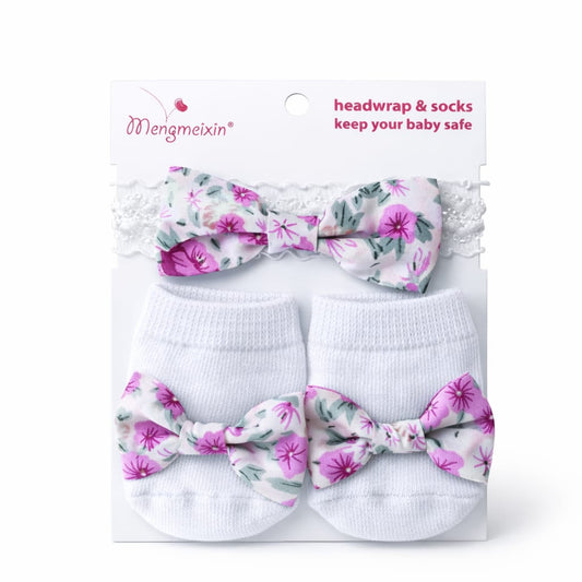 3 Piece Socks with Headband