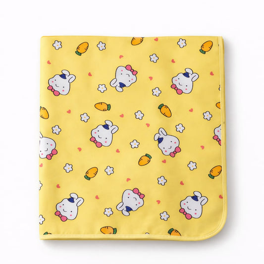 Bunny Carrot Diaper Changing Sheet Imported