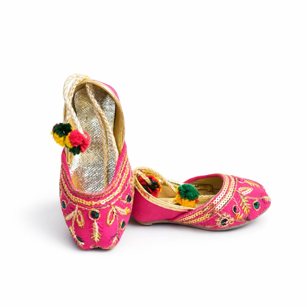 NB Pink Color Khussa