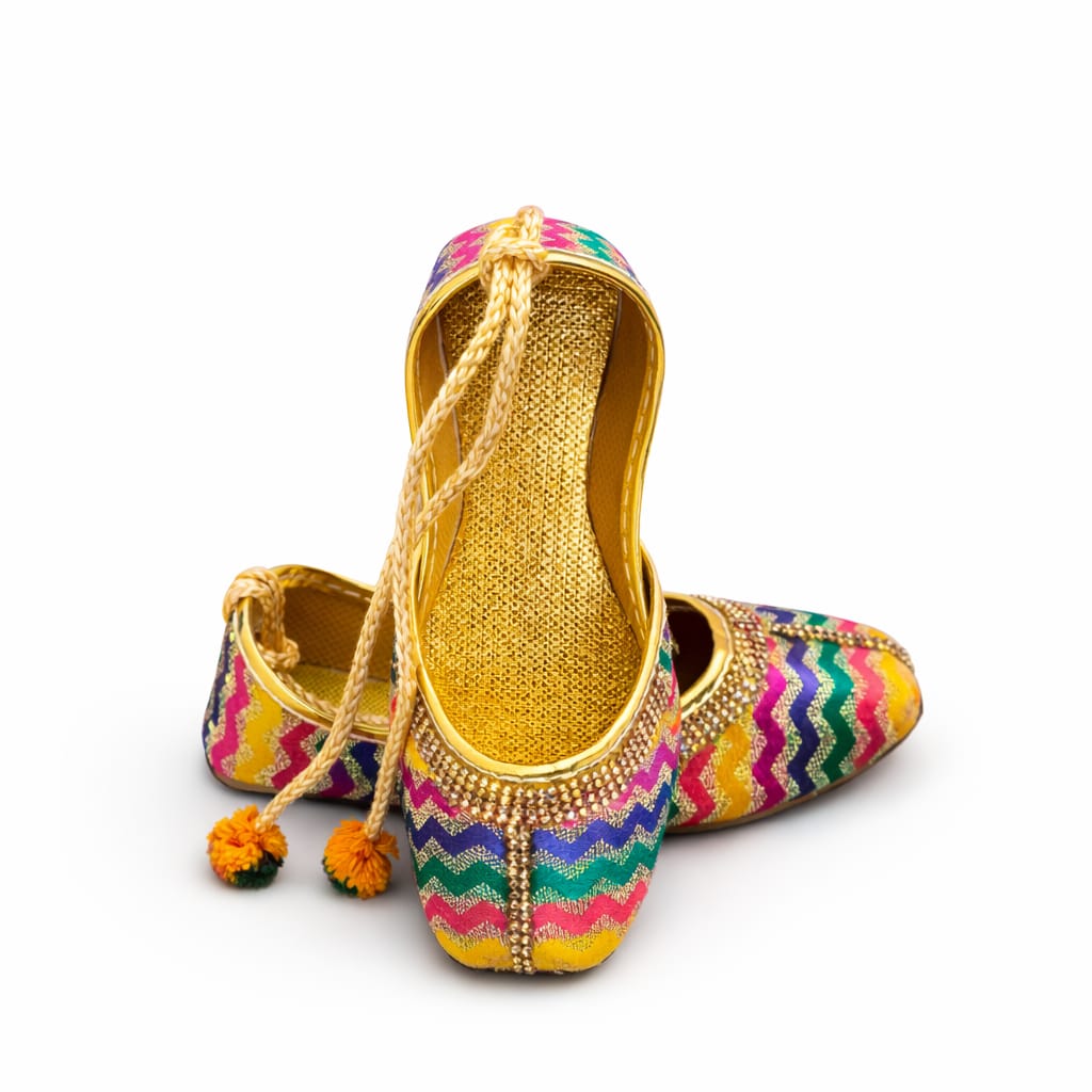 SK Multi Color Khussa