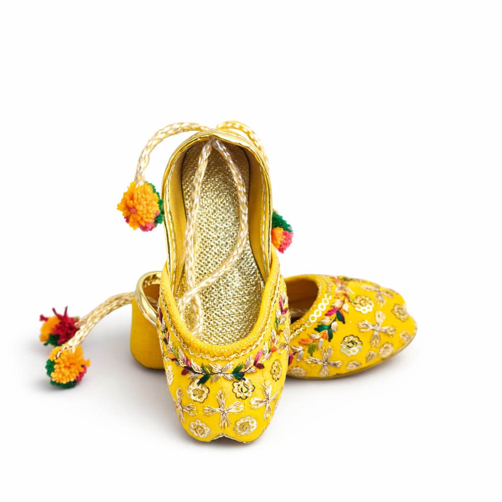 NB Yellow Color Khussa