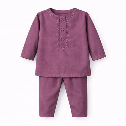 Multi-color Kurta With White Pajama