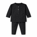 Multicolor baby kurta with white pajama additional view