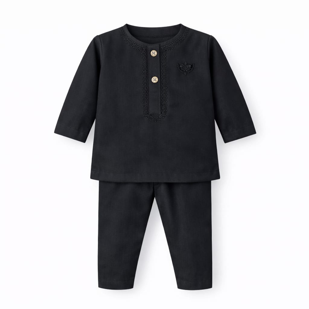 Multicolor baby kurta set alternate view