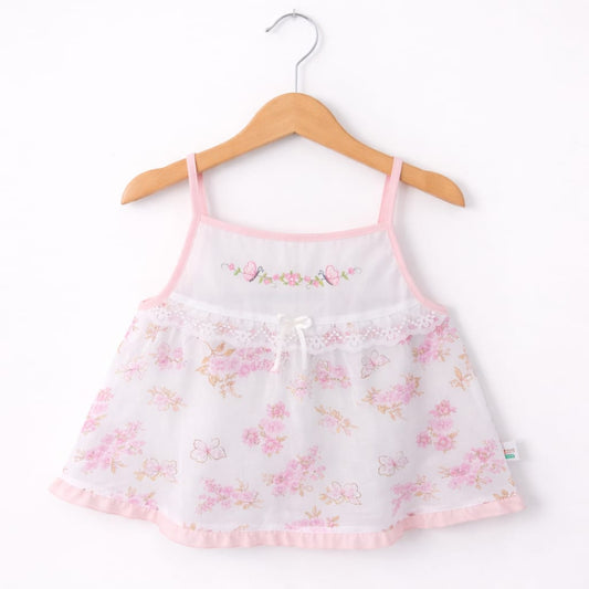 Butterfly Paper Cotton Summer Frock Set