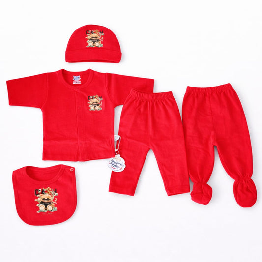 Billionaire Bear 5 Piece Summer Cotton Starter Set