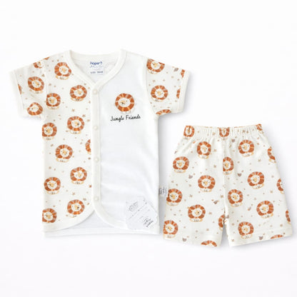 Jungle Friend Cotton Night/Sleep Suit