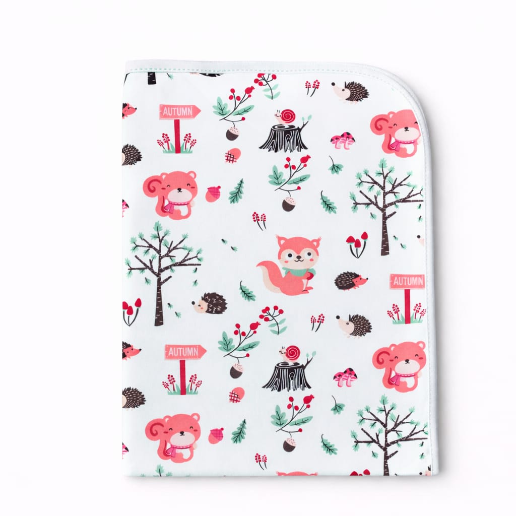 Autumn Fox Changing Sheet (Imported)