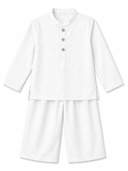 Desert Luxe Eid Cord Set White