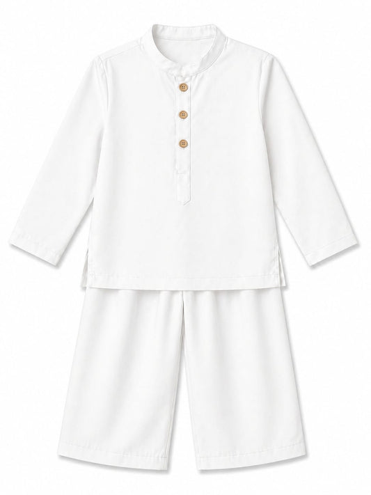 Desert Luxe Eid Cord Set White