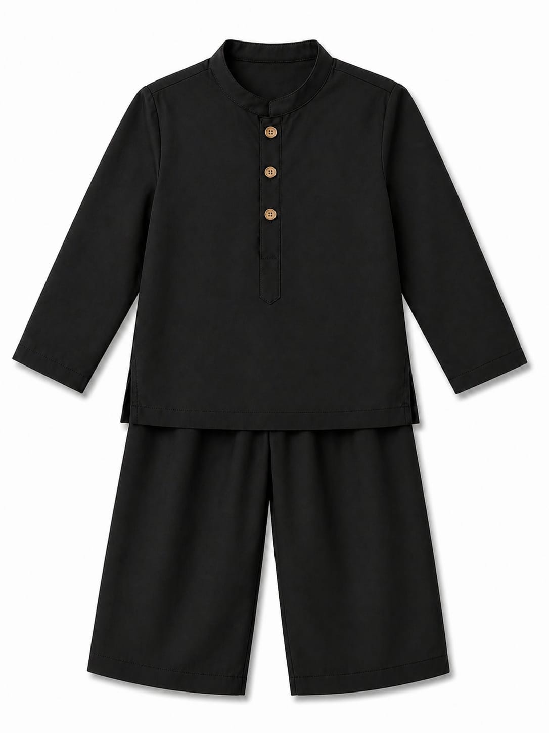 Desert Luxe Eid Cord Set Black