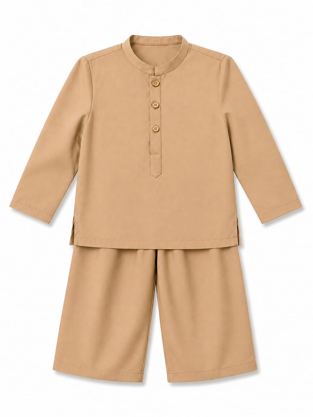 Desert Luxe Eid Cord Set Camel