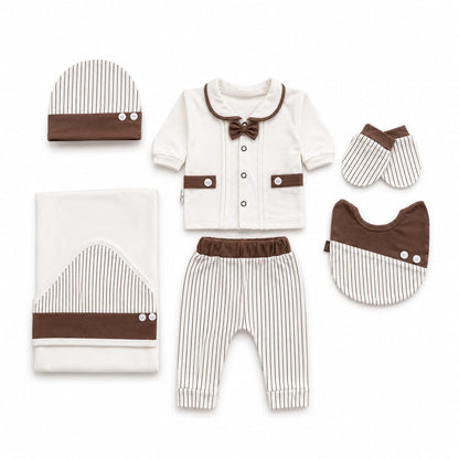 Bow Stripes 7 Piece Unisex Summer Starter Set