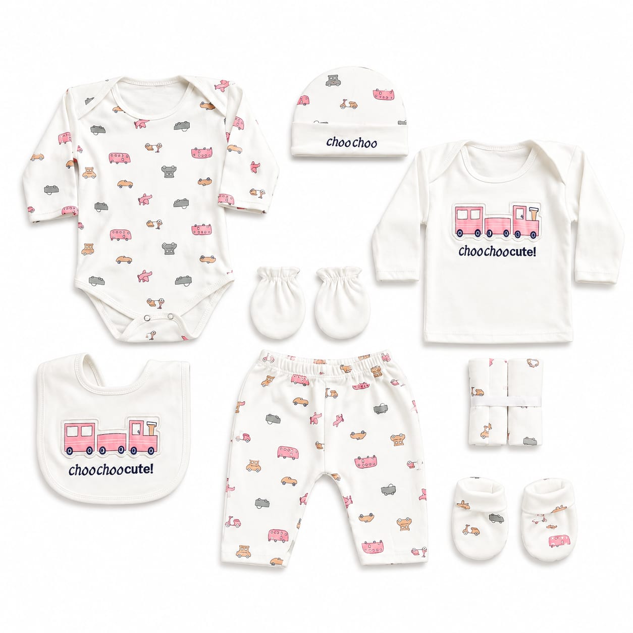Chuchu Train 10 Piece Starter Set Gift Box