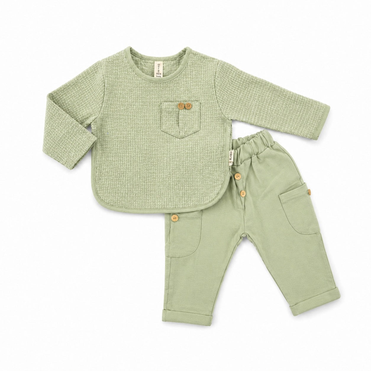 Waffles Shirt & Trousers