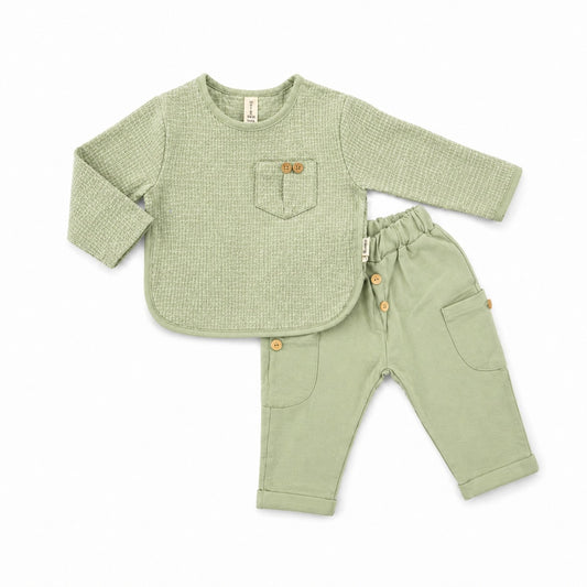 Waffles Shirt & Trousers