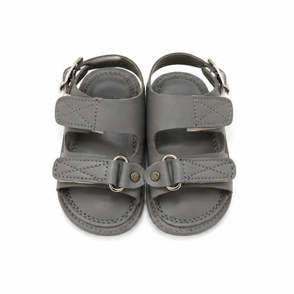 Grey Strap Sandals (Premium)