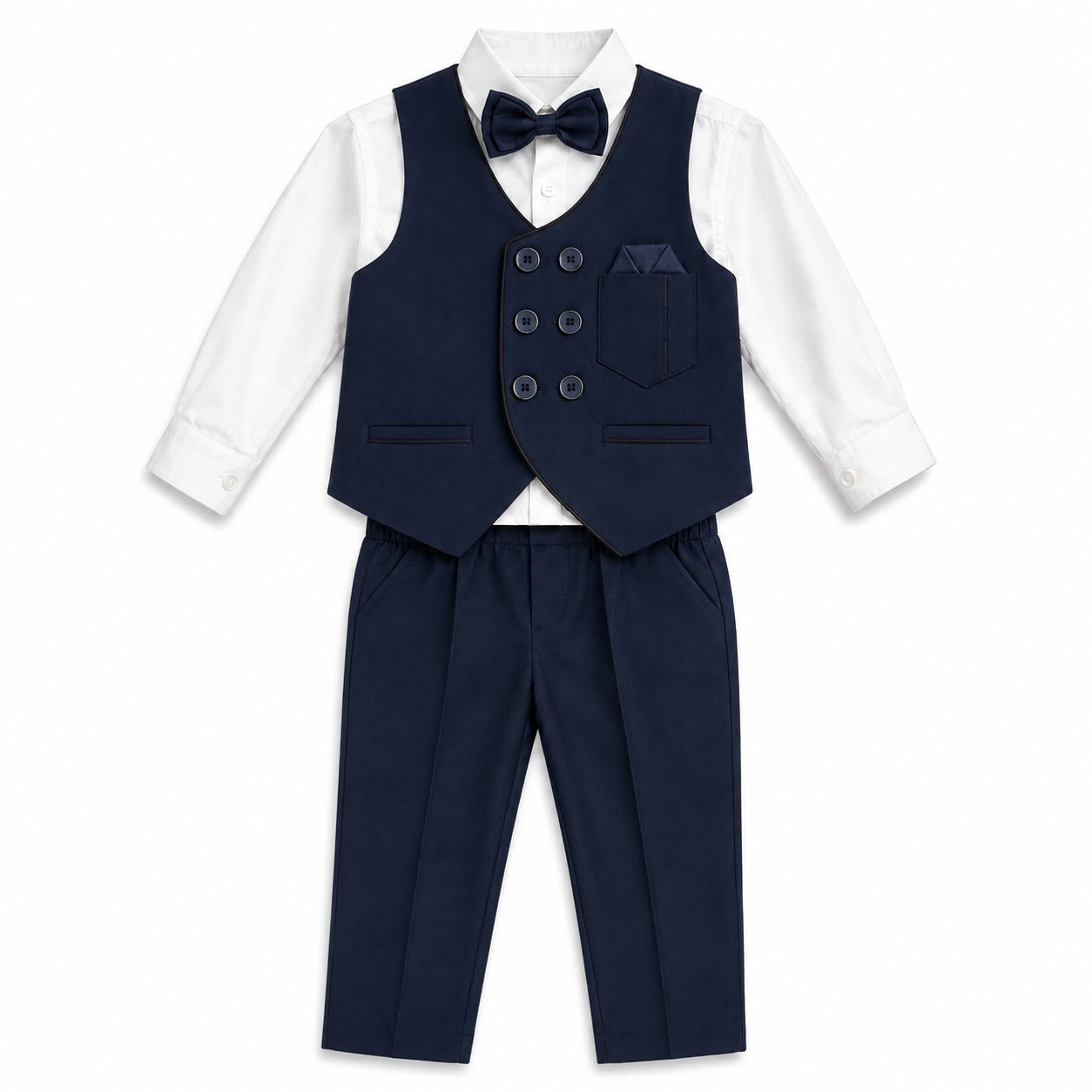 Navy Boys 3 Piece Formal Suit