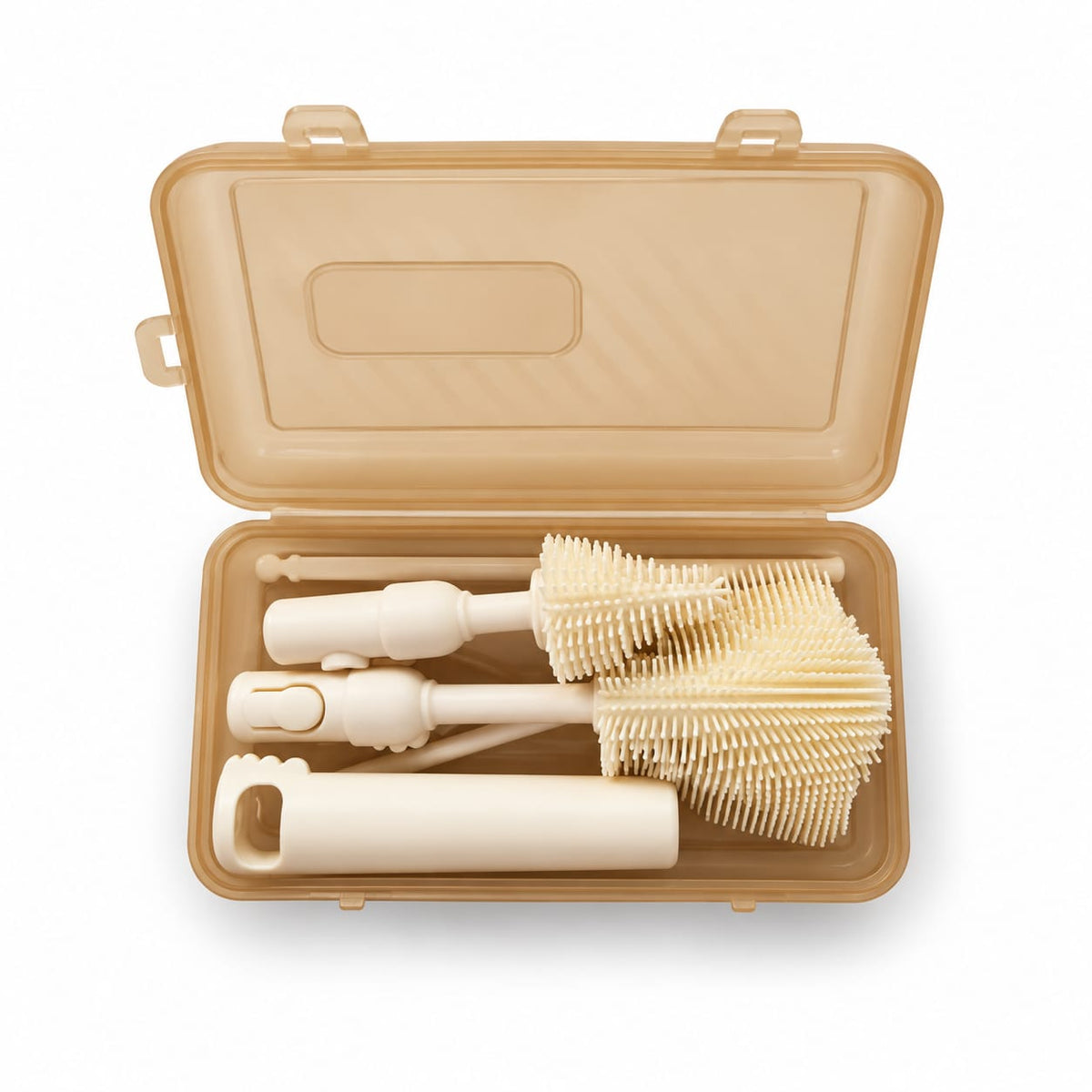 Baby Feeder Cleaning Brush Set with Storage Case
