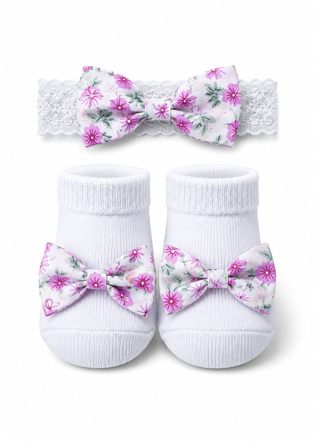 3 Piece Socks with Headband