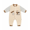 Bear Warm Quilted Romper