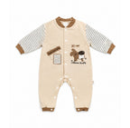 Bear Warm Quilted Romper