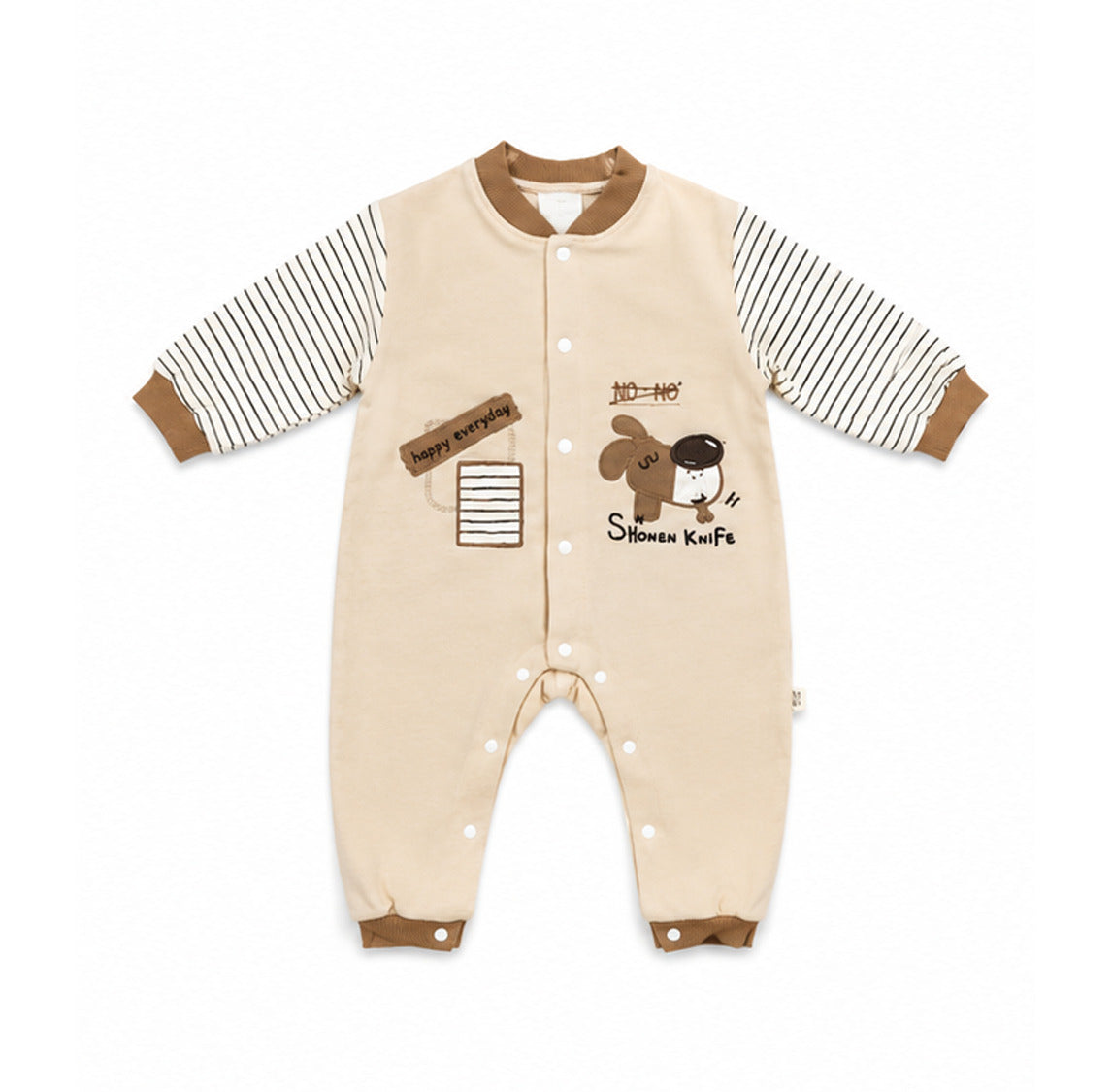 Bear Warm Quilted Romper