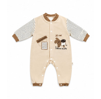 Bear Warm Quilted Romper