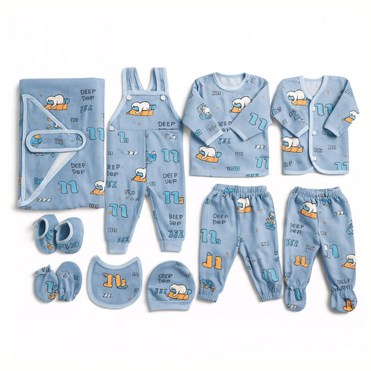 Beep 11 Piece Winter New Born Set