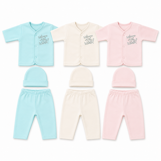 Welcome to the World Polar Fleece Newborn Set