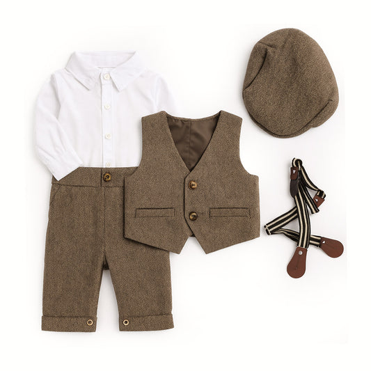 4 Piece Romper Suit (Premium)