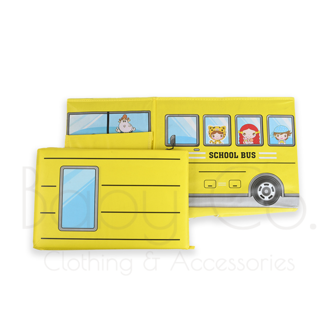 School Bus Foldable Storage Box