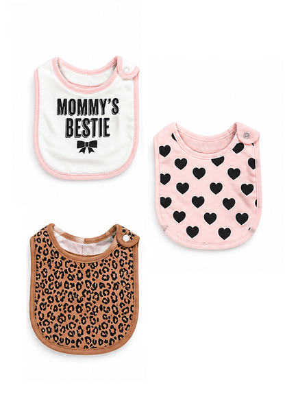 Mom is my Bestie 5 Piece Bib and Booty Set