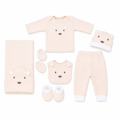 Bear Polar Fleece Winter Starter Set – 7 Piece