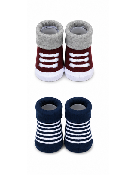 Car 4 Piece Cap Set With Booties