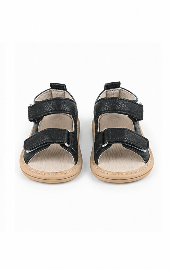 Multi strap baby sandals detail