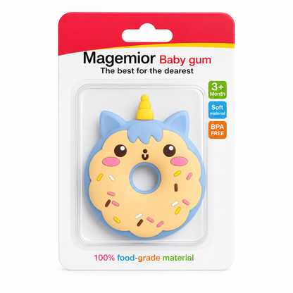 Unicorn Round Teether
