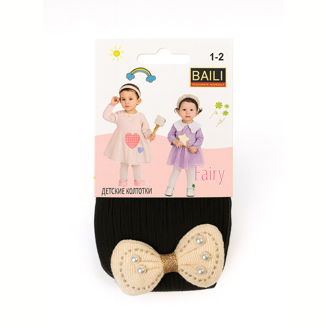 Bow Baby Girl Leggings