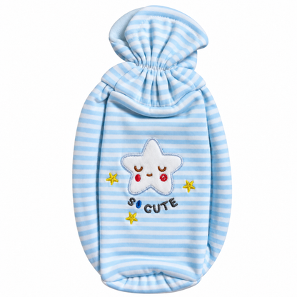 Cute star baby bottle feeder cover for bottles up to 125ml