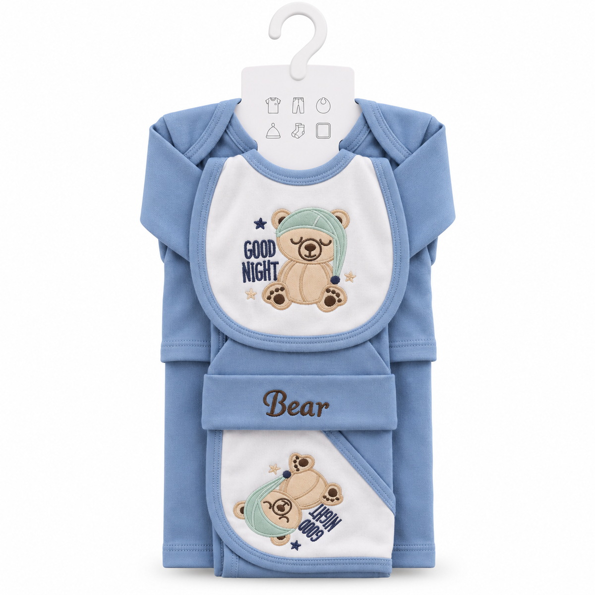 Baby Bear 6-Piece Summer Starter Gift Set