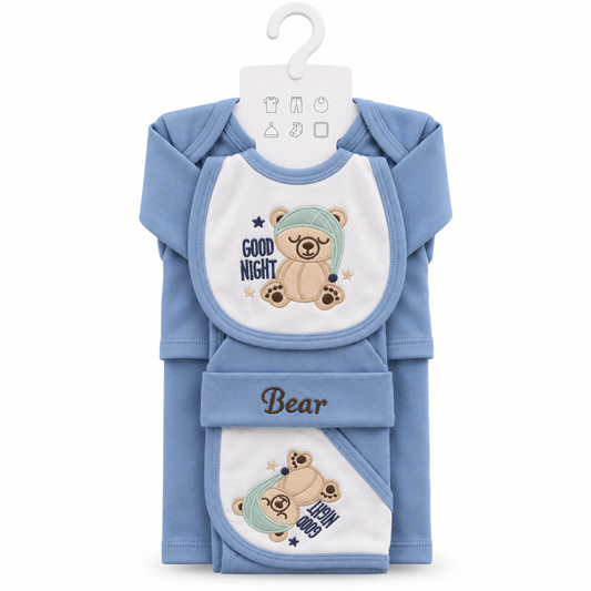 Baby Bear 6-Piece Summer Starter Gift Set