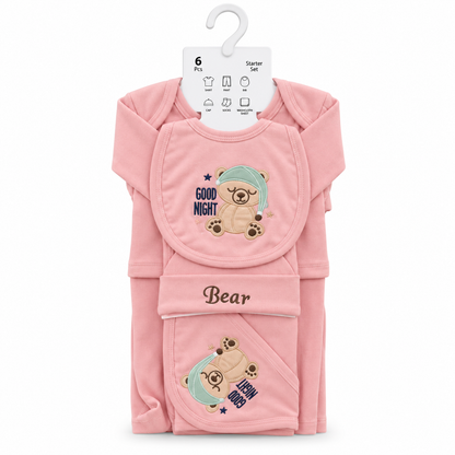 Baby Bear 6-Piece Summer Starter Gift Set