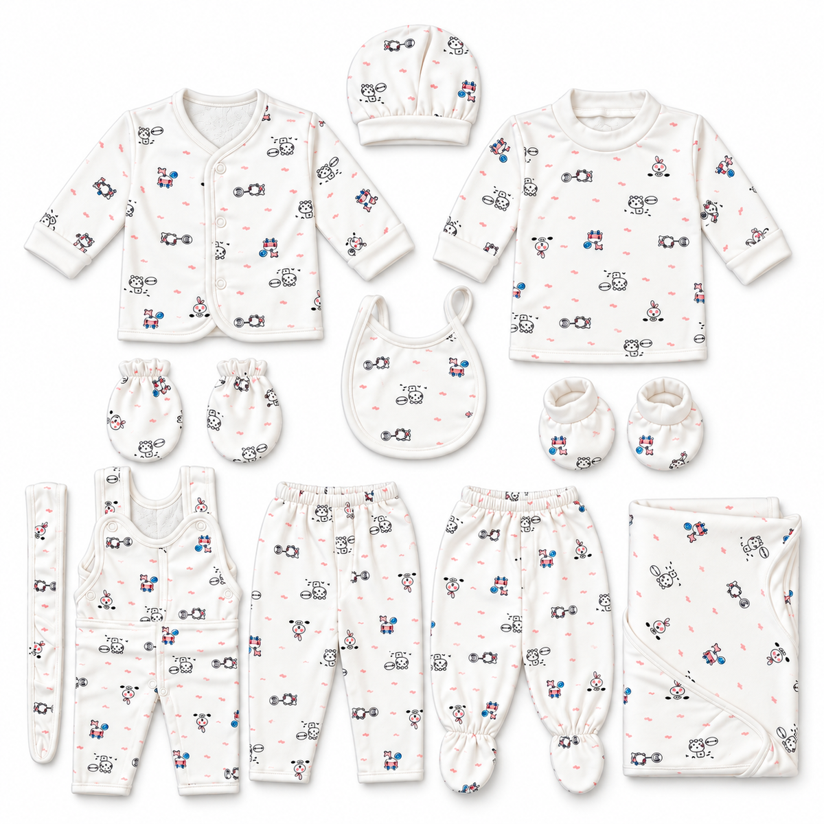 Tiny Cow 10 Piece Winter Newborn Set
