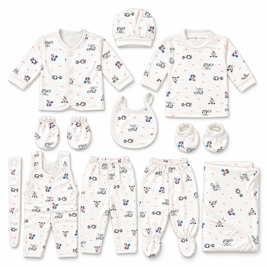 Tiny Cow 10 Piece Winter Newborn Set