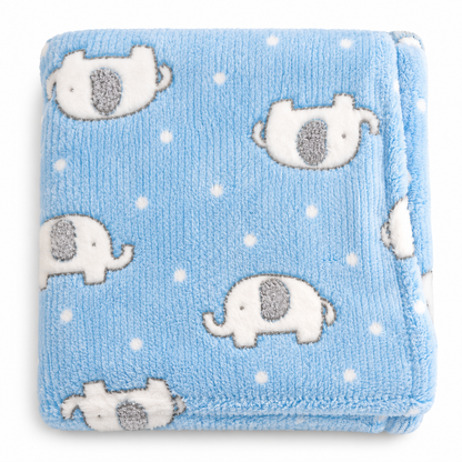 Baby Elephant Snuggle Blanket