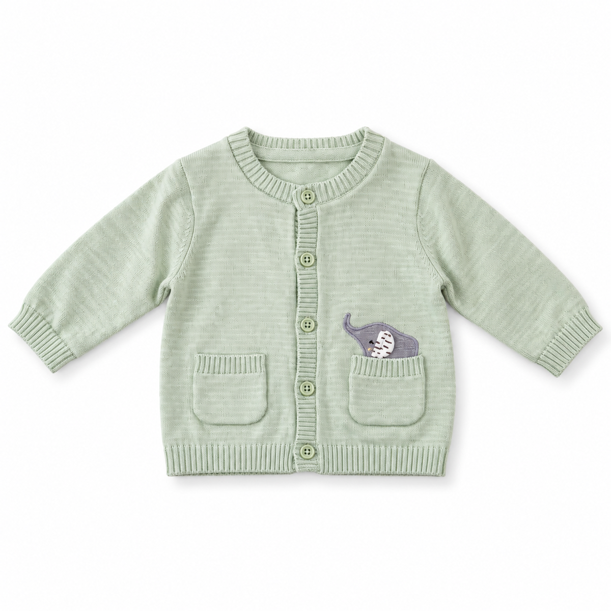 Little Bear Knitted Baby Cardigan