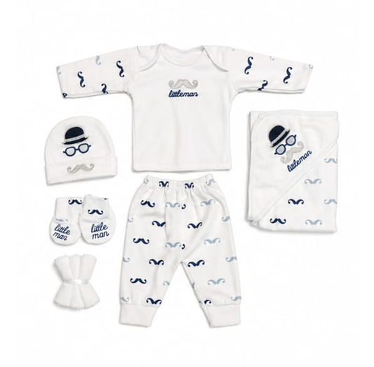 Little Gentleman 10 Piece Newborn Winter Starter Set