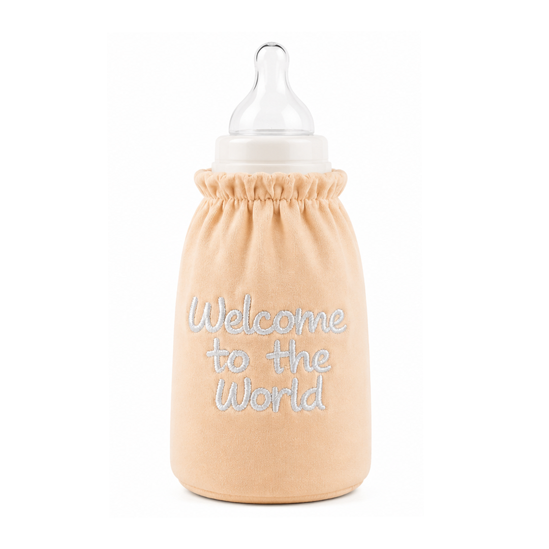 Welcome to the World Warm Feeder Cover