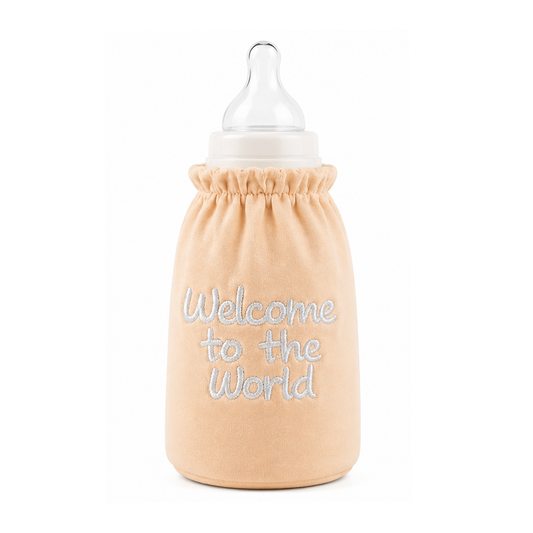 Welcome to the World Warm Feeder Cover