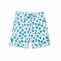 Blue flower baby shorts